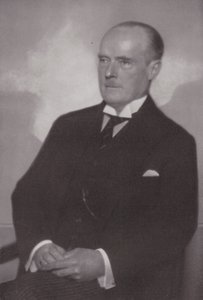 Gustav Krupp von Bohlen und Halbach, německý úředník a podnikatel (čb fotografie)