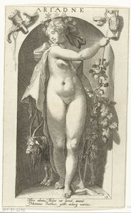 Ariadne (název na objektu) Starověcí bohové (název série) od Nicolaas Braeu