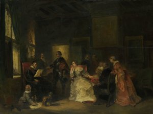 Historická scéna s Williamem Tichým? od Nicolaas Pieneman