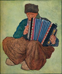 Volendamský hudebník, 19. století.