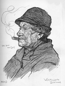 Sketch by Nico Jungmann, c1900
