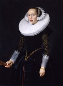 Portrét ženy, 1630. od Nicolaes Eliasz Pickenoy