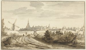 Pohled na Ravestein od Nicolaes Maes