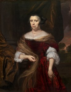 Portrét dámy od Nicolaes Maes