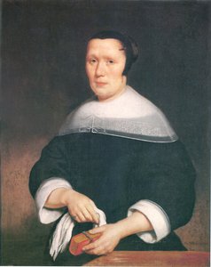 Portrét ženy - od Nicolaes Maes