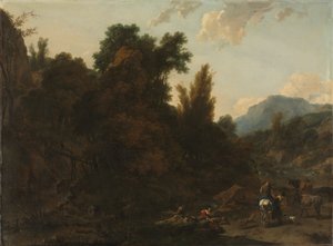 Sběrači spěchu, 1657. od Nicolaes Pietersz. Berchem