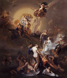 Alegorie na expanzi Amsterdamu od Nicolaes Pieterszoon Berchem