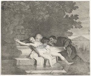 Susanna a starší od Nicolaes Van Helt Stockade