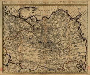 Tartary nebo Říše Velkého Chána od Nicolaes Witsen