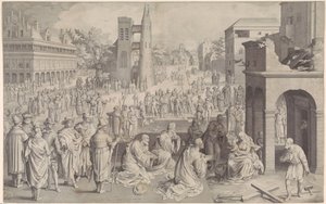 Klanění králů od Nicolaes de Bruyn