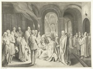 Obřízka Krista od Nicolaes de Bruyn