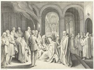 Obřízka Krista od Nicolaes de Bruyn