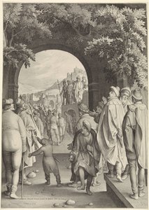 Ecce Homo Umučení Krista (název série) od Nicolaes de Bruyn