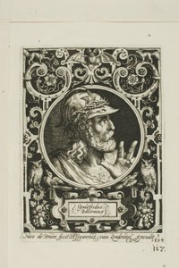 Godfrey z Bouillonu, deska devět z The Nine Worthies