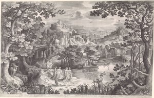 Vražda kojenců v Betlémě od Nicolaes de Bruyn