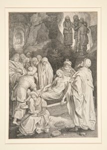 The Entombment (série Passion) od Nicolaes de Bruyn