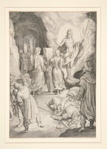 Vzkříšení (série Passion) od Nicolaes de Bruyn