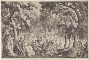 Zahrada lásky od Nicolaes de Bruyn