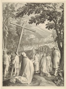 Teplák od Veronica Umučení Krista (název série) od Nicolaes de Bruyn