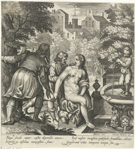 Susanna a starší od Nicolaes van Geelkercken