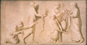 Achilles a dcery Lycomedes od Nicolai Abildgaard