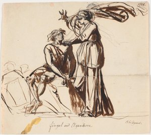 Fingal a Agandecca. Ossians digte, Fingal III od Nicolai Abildgaard