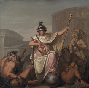 Řím jako vládce světa od Nicolai Abildgaard