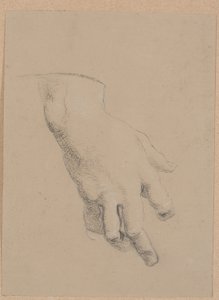 Studie ruky od Nicolai Abildgaard
