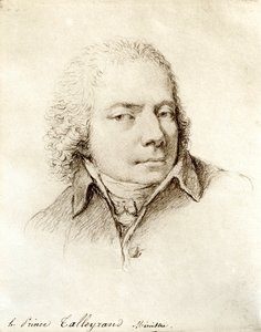 Portrét francouzského politika Charlese Maurice de Talleyrand Perigord (nebo Talleyrand-Perigord od Nicolas Andre Monsiau