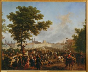 Napoleon I. vstupuje 24. listopadu 1805 do Mnichova