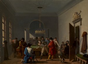 Billiard Room, po roce 1810.