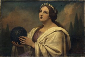 Alegorie vědy nebo astronomie od Nicolas Auguste Galimard