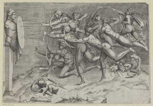 Operace od Nicolas Beatrizet (attributed to)