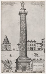 Zrcadlo římské velkoleposti: Trajanův sloup, 1589., 1589 od Nicolas Beatrizet.