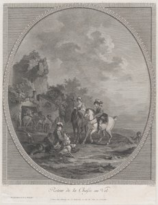 Návrat z lovu zvěře, 1786., 1786. od Nicolas Colibert