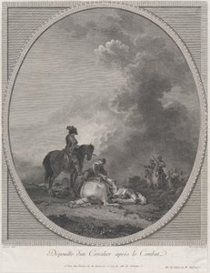 Mrtvola vojáka po boji, 1781., 1781. od Nicolas Colibert