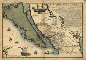 La Californie ou Nouvelle Caroline - divadlo děl, Apoštolská díla Compa. e Jesus in America Septe. LOC 96686640