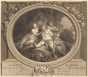 Veselost Silena od Nicolas Delaunay after Nicolas Bertin