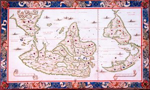 Mapa světa od Nicolas Desliens
