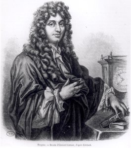 Christian Huyghens (1629-95) vyryl Edouard Garnier od Nicolas Etienne Edelinck