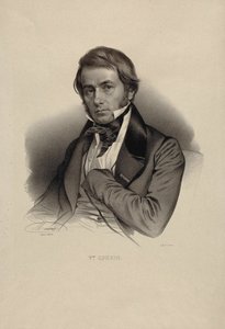 Portrét filozofa Victora Cousina 1792-1867.