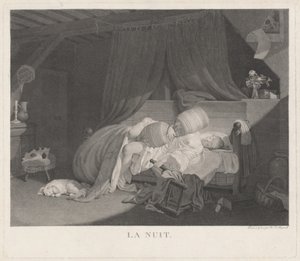 Noc La Nuit, 80. léta 18. století.