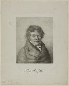 Portrét Aloise Senefeldera od Nicolas Henri Jacob