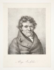 Portrét Aloyse Senefeldera od Nicolas Henri Jacob