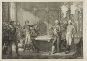 Léobenská smlouva od Nicolas Henri Jacob