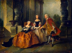 Scéna z tragédie Le Comte d