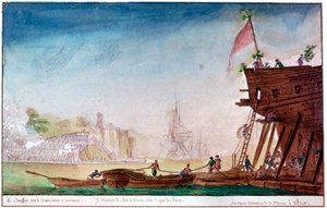 Přístav Brest, c1750-1810