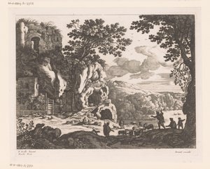 Cephalus en Procris od Nicolas Perelle