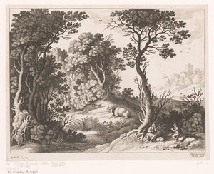 Merkur, Argus en Io od Nicolas Perelle