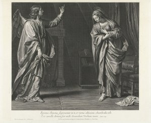 Zvěstování od Nicolas Pitau (I)